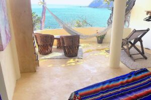 Pura Vida Wellness Retreat–Private Ocean View Room with Bathroom